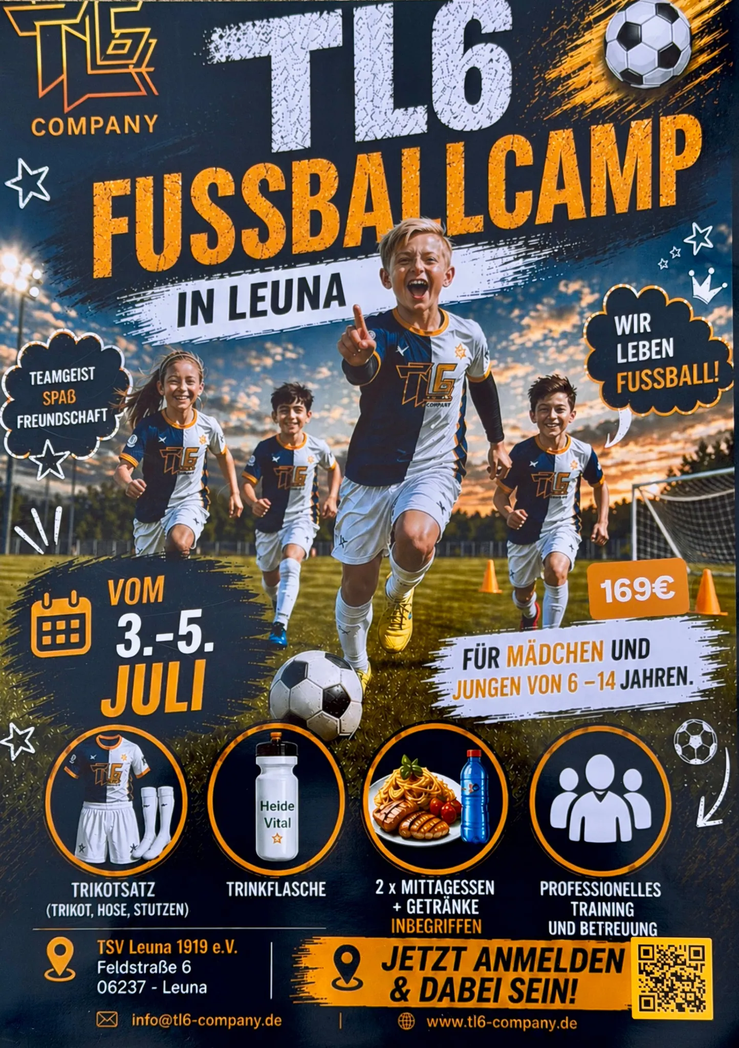 Fußballcamp beim TSV Leuna