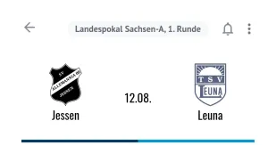 +++ Pokalauslosung Landespokal Sachsen-Anhalt +++
